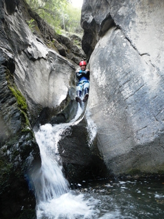 glijbaan canyonning spanje