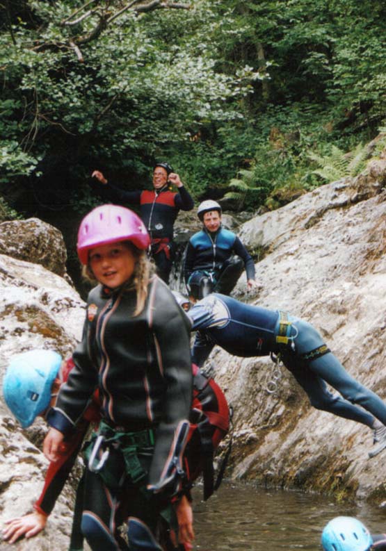 canyoning Pyreneeen