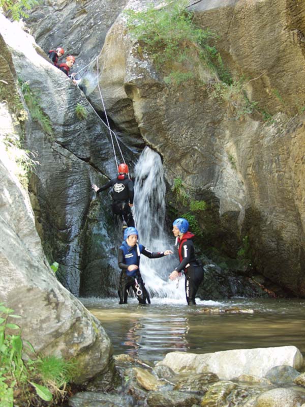 canyoning Spanje