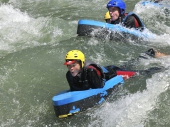 hydrospeed op de Noguera Pallaresa