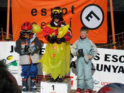 Joep op het hoogste podium
