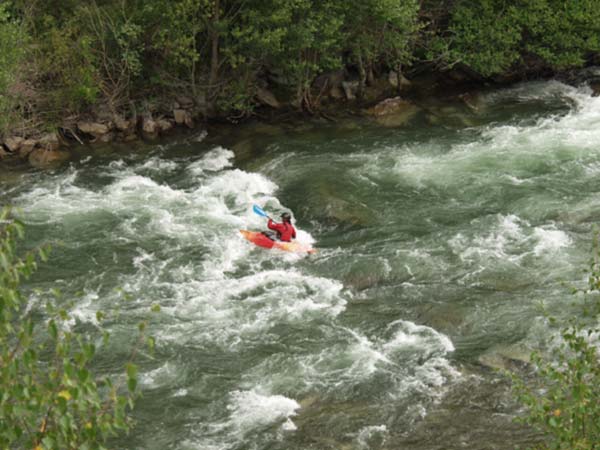 wildwaterkanoen Pyreneeen