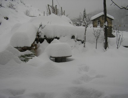 winter in de Pyreneeen