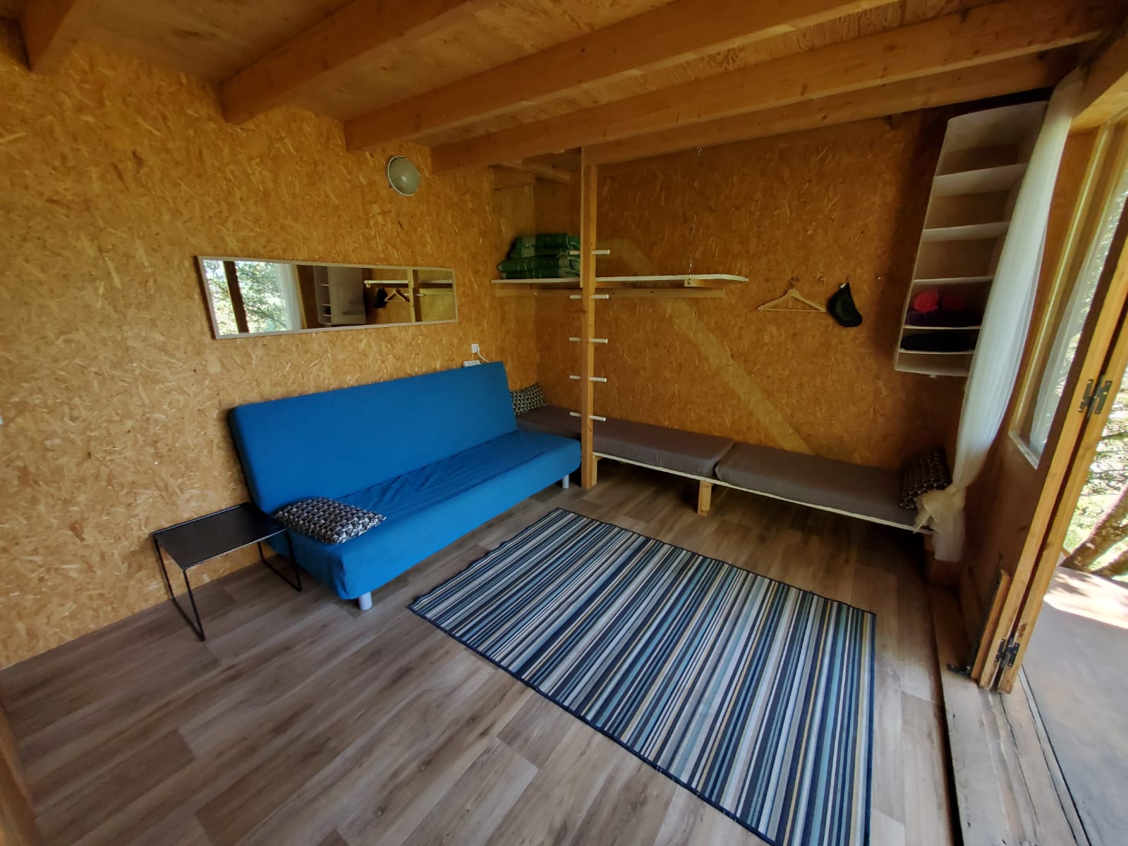 Boomhut balkon