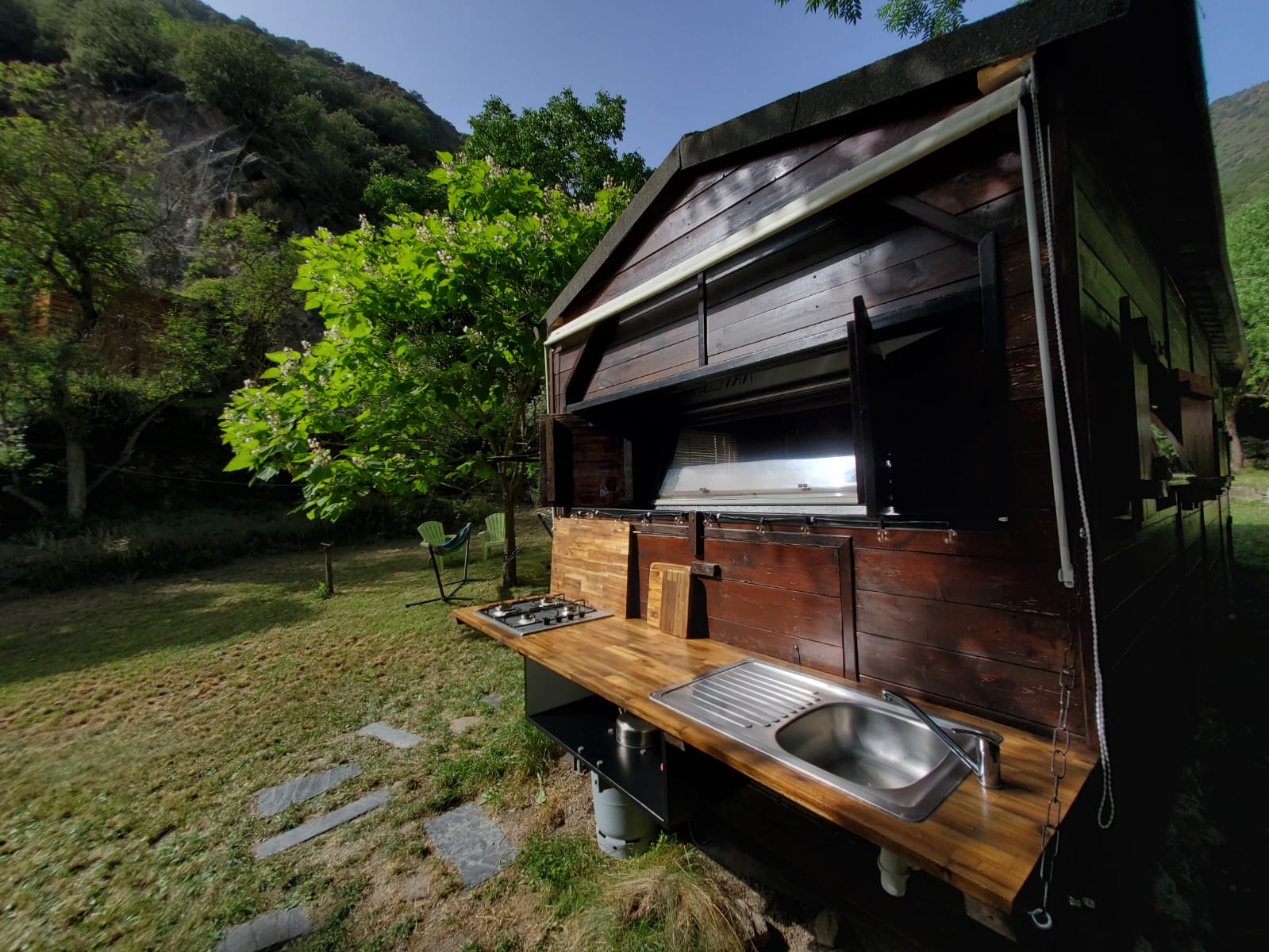 Caravan keuken